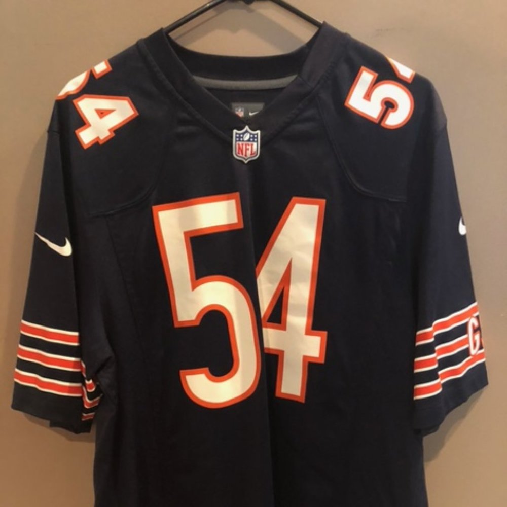 Nike Brain Urlacher Navy Bears Jersey Mens' Medium